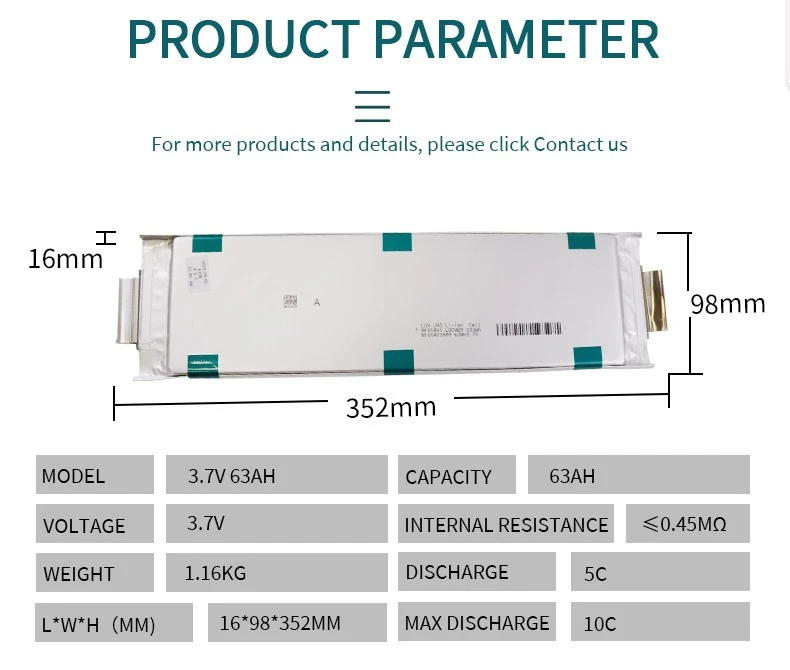 3.7 V Pouch Cell suppliers